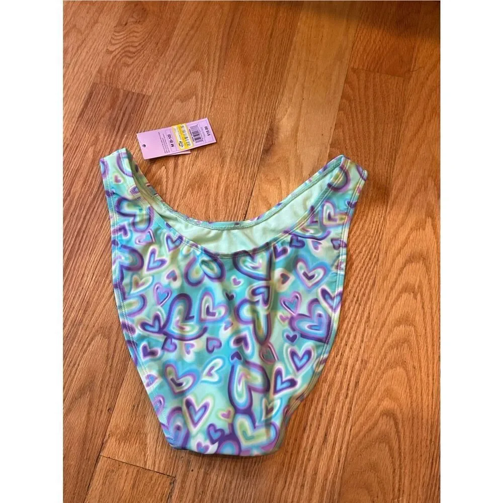 Wild Fable Nedium Pastel Hearts Bikini Bottom